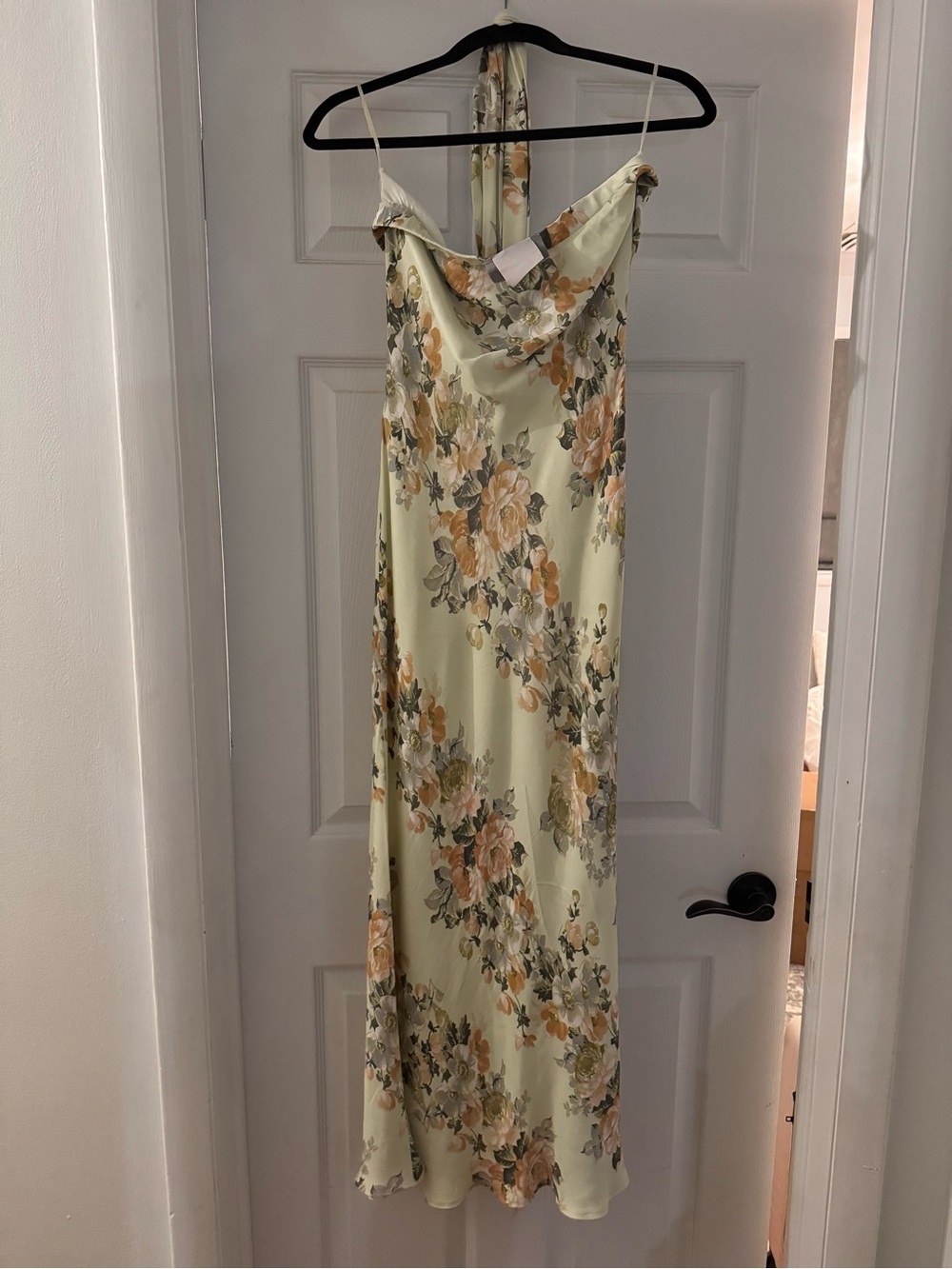 BHLDN Strapless Maxi Dress with Matching Scarf - Picture 5 of 9